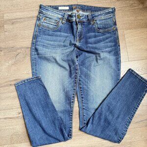 Kut From The Kloth High Rise Toothpick Skinny Women's Size 8 Medium Wash Stretch